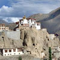 Shopping in Lamayuru Monastery